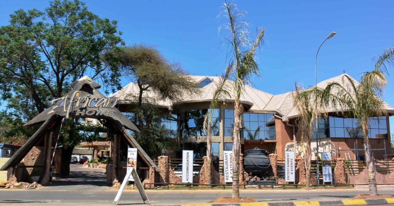 African Home Hotel Gaborone Exterior foto