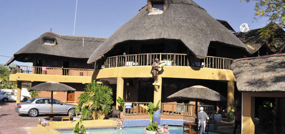 African Home Hotel Gaborone Exterior foto